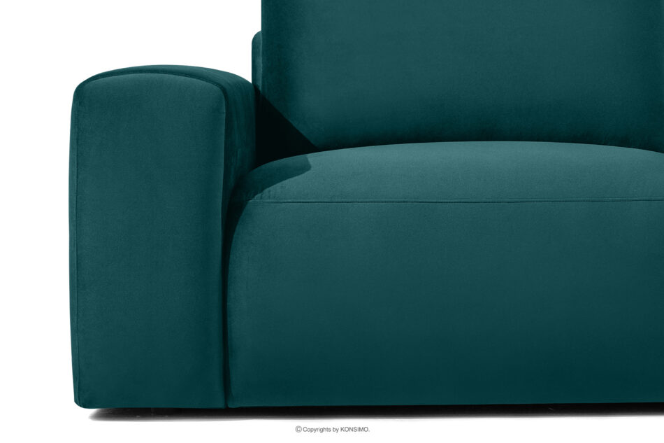 ZUCCO Sofa modułowa organic welur morski/miętowy morski/miętowy - zdjęcie 5