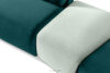 ZUCCO Sofa modułowa organic welur morski/miętowy morski/miętowy - zdjęcie 8