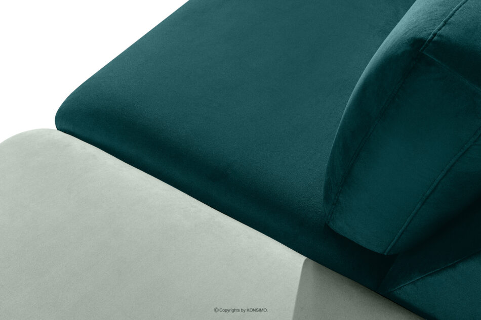 ZUCCO Sofa modułowa organic welur morski/miętowy morski/miętowy - zdjęcie 9