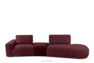 Sofa modułowa organic szenil/welur fioletowy