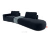 ZUCCO Sofa modułowa organic welur granatowy/niebieski granatowy/niebieski - zdjęcie 3