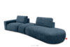 ZUCCO Sofa modułowa organic boucle ciemny niebieski ciemny niebieski - zdjęcie 3