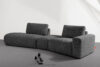 ZUCCO Sofa boucle modułowa grafitowy grafitowy - zdjęcie 14