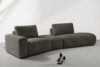 ZUCCO Sofa modułowa organic boucle ciemny brązowy ciemny brązowy - zdjęcie 16