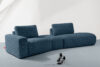 ZUCCO Sofa modułowa organic boucle ciemny niebieski ciemny niebieski - zdjęcie 15