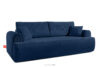 MESSO Sofa shaggy trzyosobowa rozkładana granatowy granatowy - zdjęcie 3