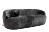 NELUM Nowoczesna sofa w tkaninie szenil antracytowy antracytowy - zdjęcie 3