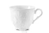 ROCOCO MARIA Filiżanka do kawy z porcelany biały 100ml biały - zdjęcie 1
