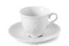 ROCOCO MARIA Filiżanka do kawy z porcelany biały 100ml biały - zdjęcie 6