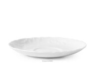 Spodek filiżanki do kawy z porcelany biały