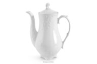 Imbryk z porcelany biały