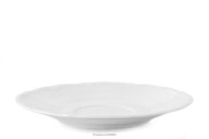 Spodek klasyczna z porcelany biały