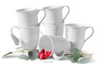 Kubek z porcelany biały 6 szt.