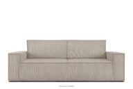 Sofa rozkładana 3 osobowa z pojemnikiem na pościel beżowa