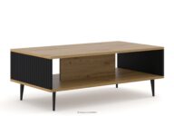 Stolik kawowy na wysokich nóżkach dąb artisan/czarny