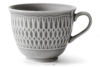 SOFIA KSIĘŻYCOWA Filiżanka z porcelany szary szary - zdjęcie 1
