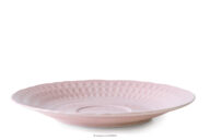 Spodek filiżanki z porcelany różowy