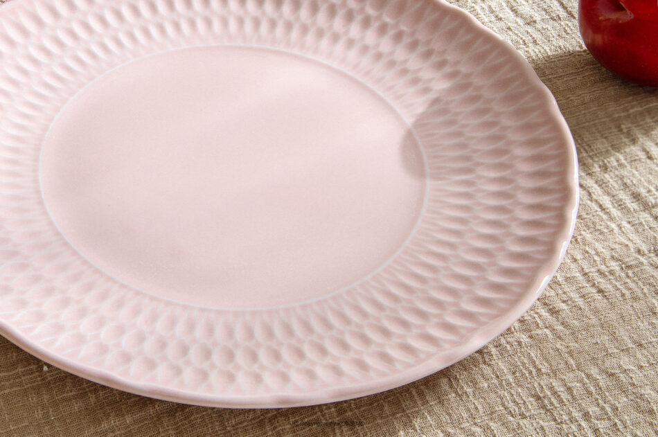 SOFIA RÓŻANA Zestaw kawowy 6 os. (18 el.) z porcelany różowy różowy - zdjęcie 13