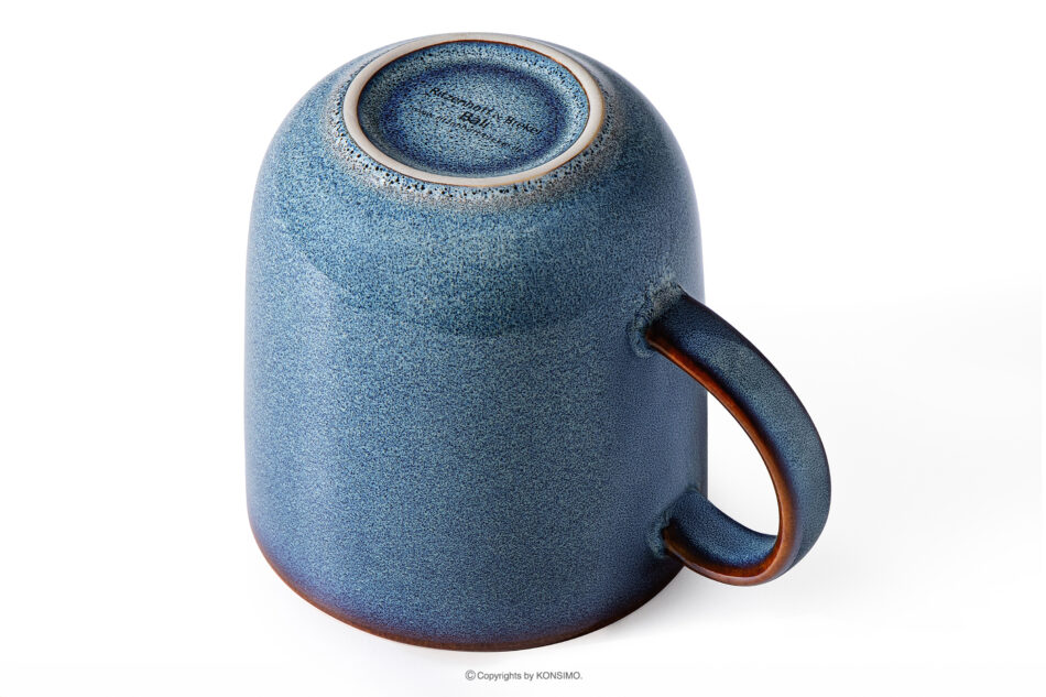 BALI Kubek niebieski/czarny mat niebieski/czarny mat - zdjęcie 3
