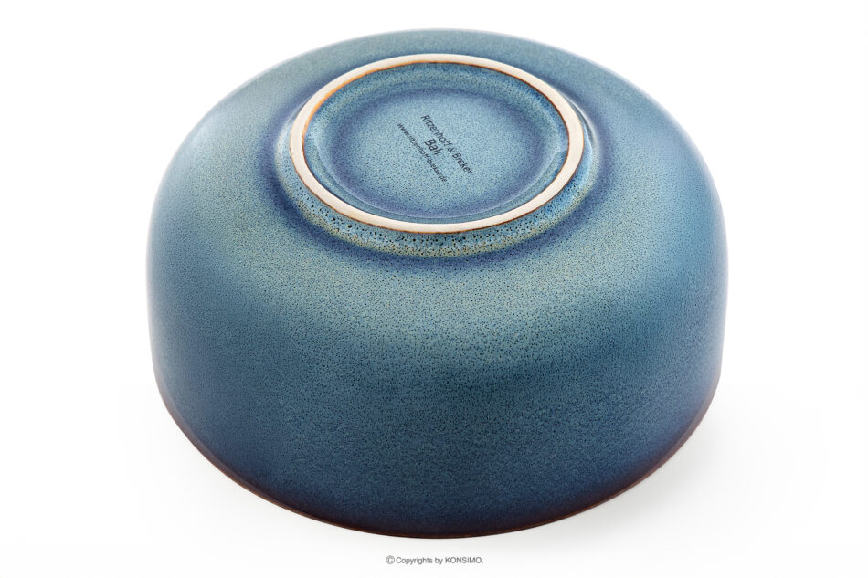 BALI Miska 6 szt. niebieski/czarny mat niebieski/czarny mat - zdjęcie 4