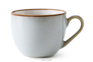 Filiżanka do espresso ceramika/szkliwo reaktywne szary/niebieski/biały
