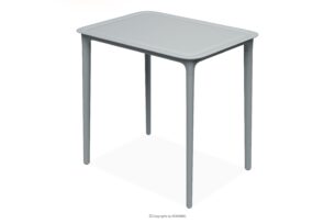 GALIO, https://konsimo.pl/kolekcja/galio/ Wysoki stół ogrodowy z tworzywa ekologicznego szary szary - zdjęcie