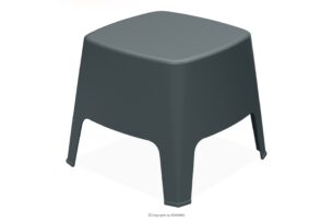 MALUS, https://konsimo.pl/kolekcja/malus/ Stolik ogrodowy nowoczesny polipropylen antracytowy antracytowy - zdjęcie