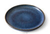 AD STRIPES Talerz deserowy porcelana reaktywna granatowy granatowy - zdjęcie 3