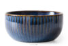 AD STRIPES Miska porcelana reaktywna granatowy granatowy - zdjęcie 1