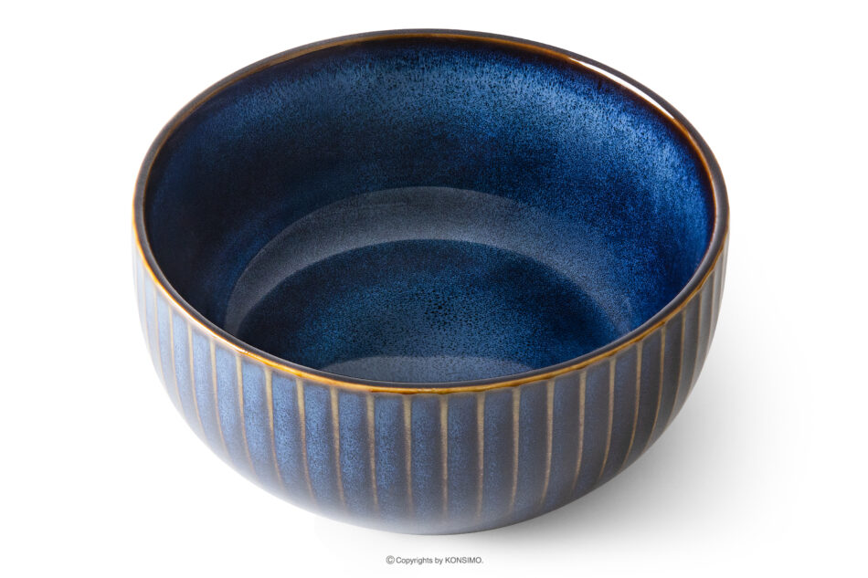 AD STRIPES Miska porcelana reaktywna granatowy granatowy - zdjęcie 2