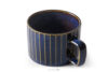 AD STRIPES Filiżanka do kawy porcelana reaktywna granatowy granatowy - zdjęcie 3