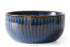 AD STRIPES Miska 6 szt. porcelana reaktywna granatowy granatowy - zdjęcie 3