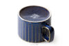 AD STRIPES Zestaw kawowy 6 os. (12 el.) porcelana reaktywna granatowy granatowy - zdjęcie 5