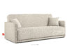 LIRIS Miękka sofa rozkładana tkanina szenil jasny beżowy jasny beżowy - zdjęcie 3