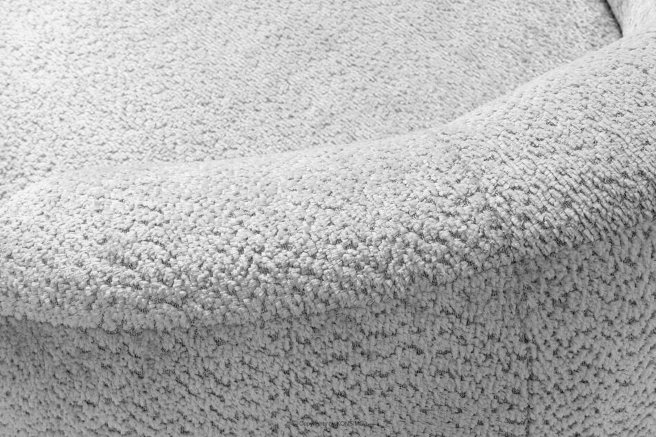 VIRA Fotel obrotowy tkanina szenil szary szary - zdjęcie 9