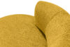 VIRA Fotel obrotowy tkanina szenil żółty żółty - zdjęcie 7