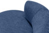 VIRA Fotel obrotowy tkanina szenil niebieski niebieski - zdjęcie 7