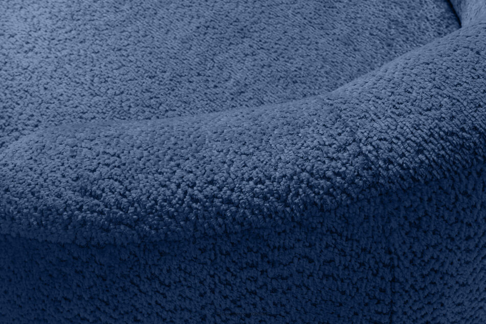 VIRA Fotel obrotowy tkanina szenil niebieski niebieski - zdjęcie 9