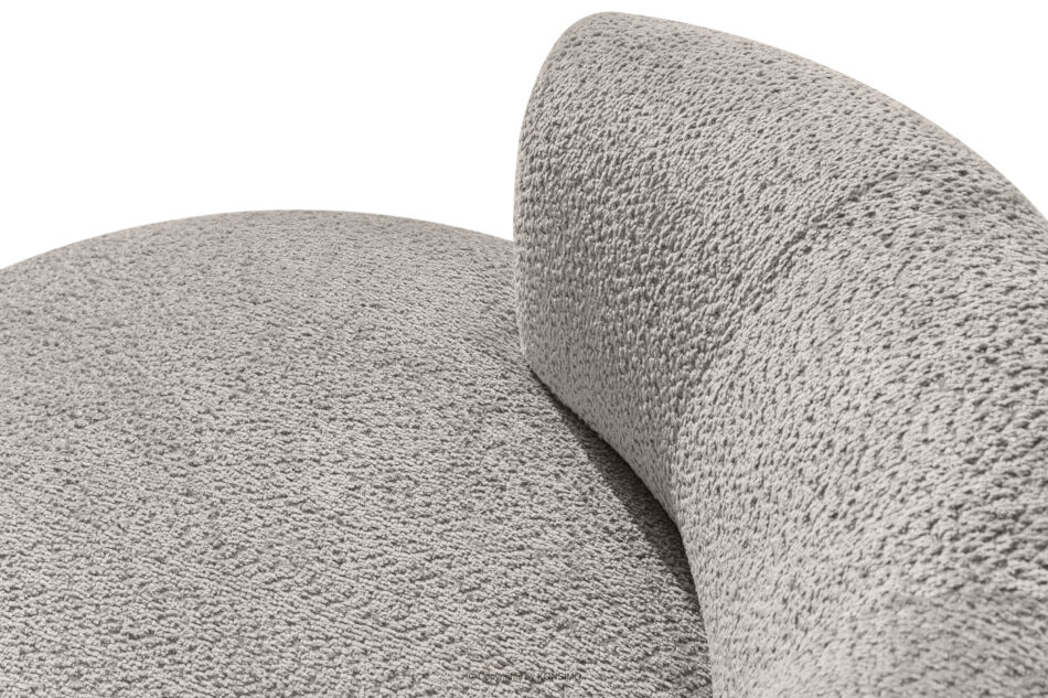 VIRA Fotel obrotowy tkanina szenil chłodny brązowy chłodny brązowy - zdjęcie 6