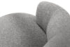 VIRA Fotel obrotowy boucle japandi szary szary - zdjęcie 7
