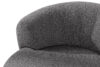 VIRA Fotel japandi boucle ciemny szary ciemny szary - zdjęcie 9