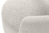 VIRA Fotel obrotowy boucle japandi biały biały - zdjęcie 8