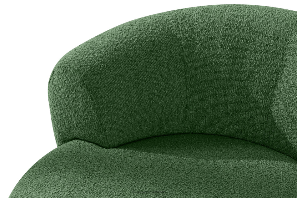 VIRA Fotel japandi boucle zielony zielony - zdjęcie 8