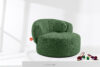 VIRA Fotel japandi boucle zielony zielony - zdjęcie 2