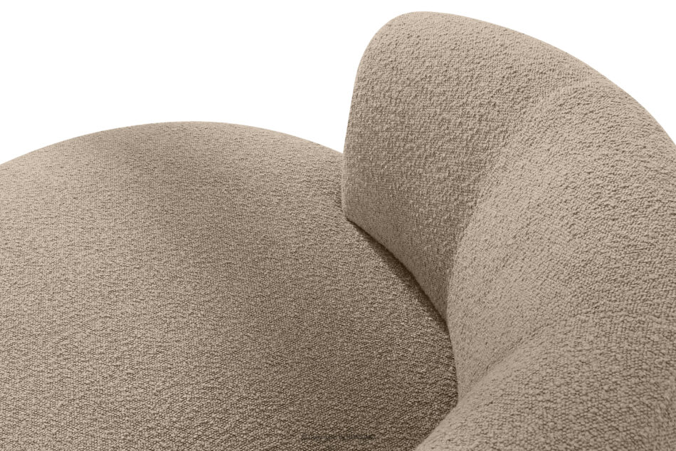 VIRA Fotel japandi boucle beżowy beżowy - zdjęcie 6