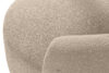 VIRA Fotel obrotowy boucle japandi jasny beżowy jasny beżowy - zdjęcie 8