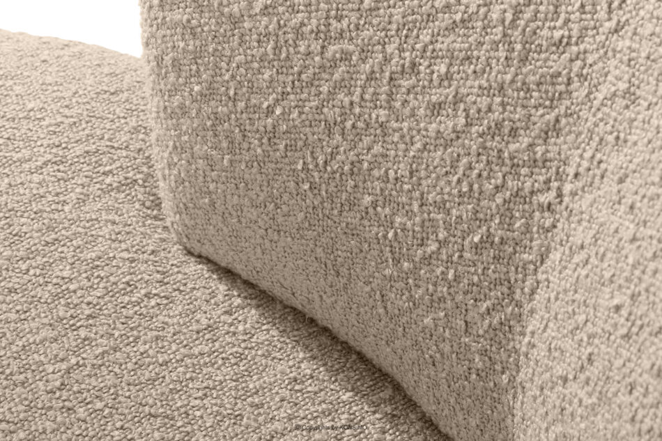 VIRA Fotel obrotowy boucle japandi jasny beżowy jasny beżowy - zdjęcie 9