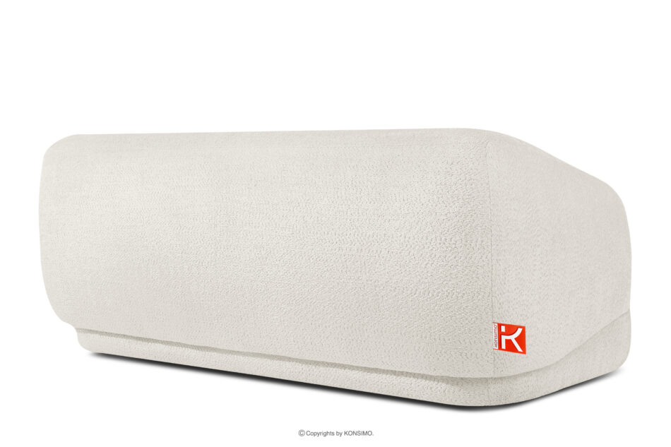 VIRA Sofa do salonu tkanina szenil biały biały - zdjęcie 3