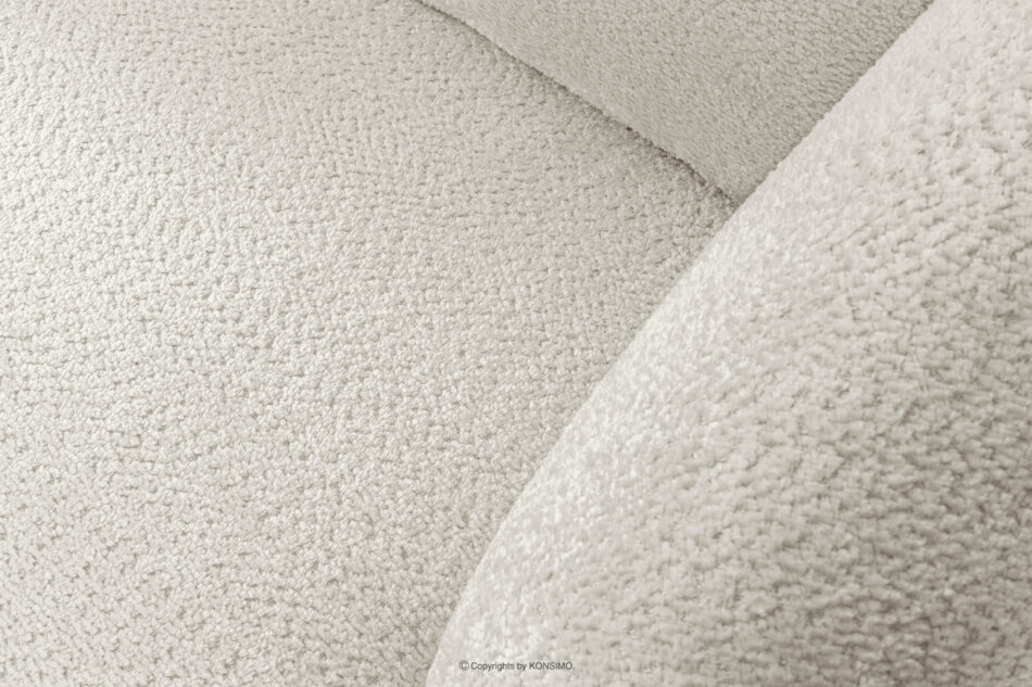 VIRA Sofa do salonu tkanina szenil biały biały - zdjęcie 4