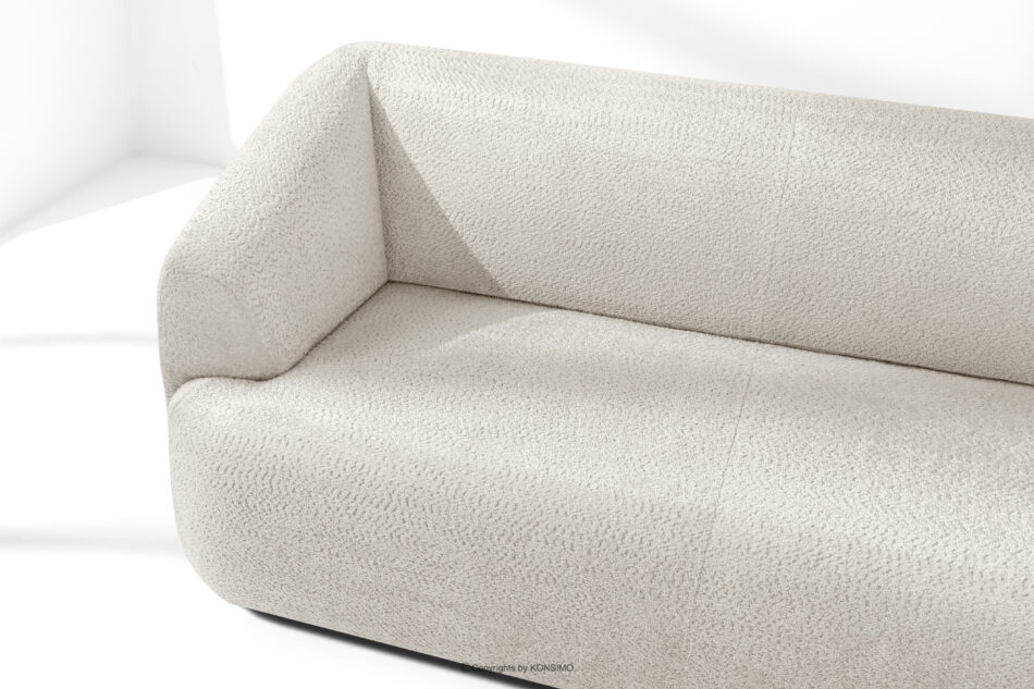 VIRA Sofa do salonu tkanina szenil biały biały - zdjęcie 6